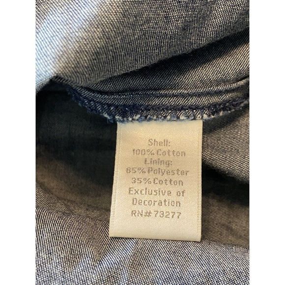 Lauren Conrad Chambray Bustier Dress Size 14 NWT - Picture 9 of 11